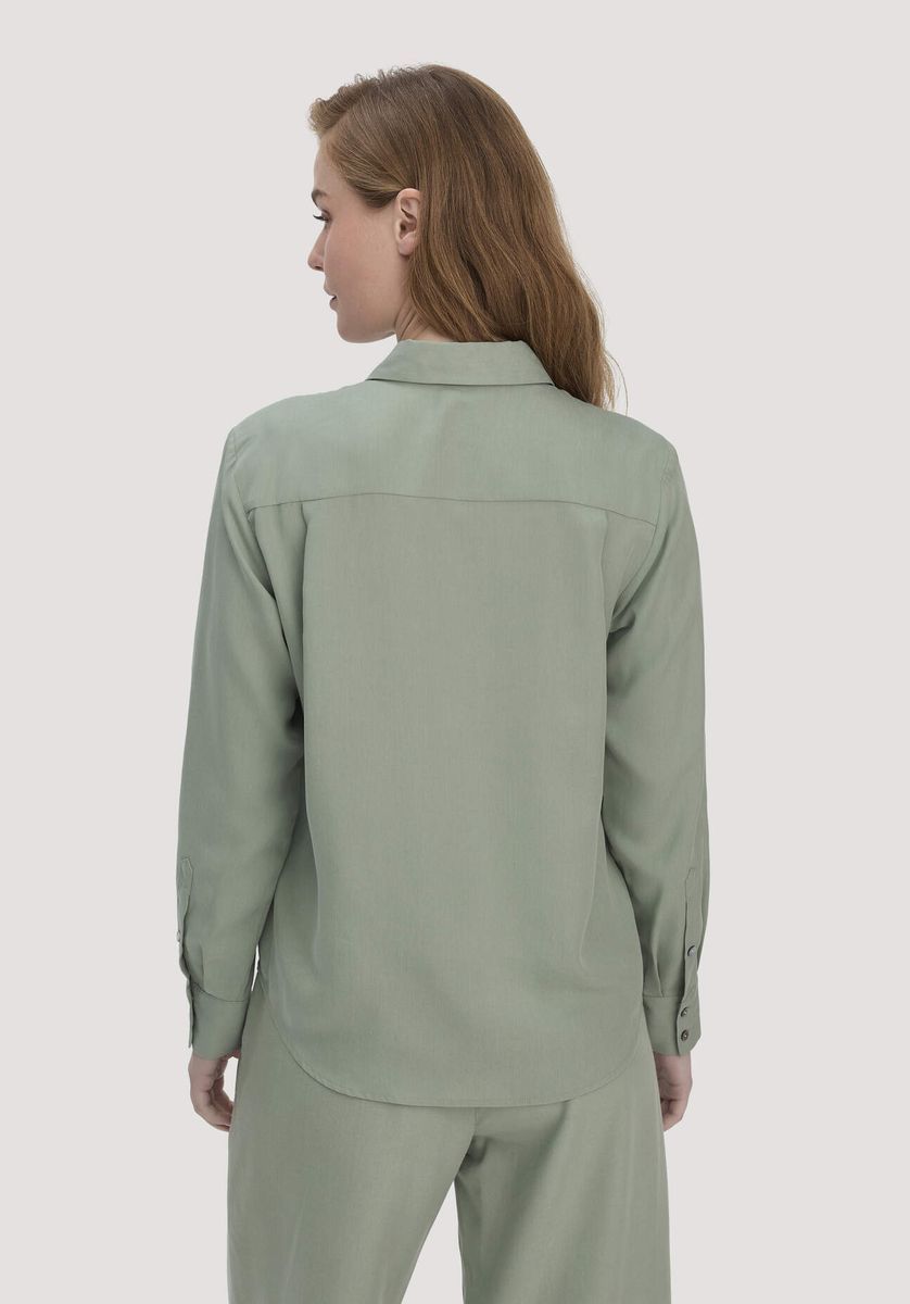 Relaxte Lyocell Hemdbluse