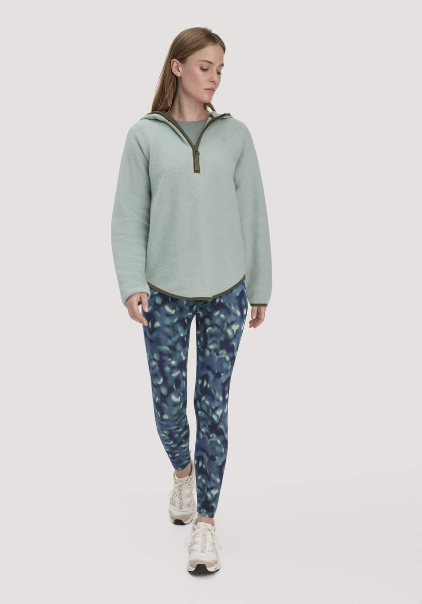 Relaxter Hoodie aus Bio-Baumwollfleece