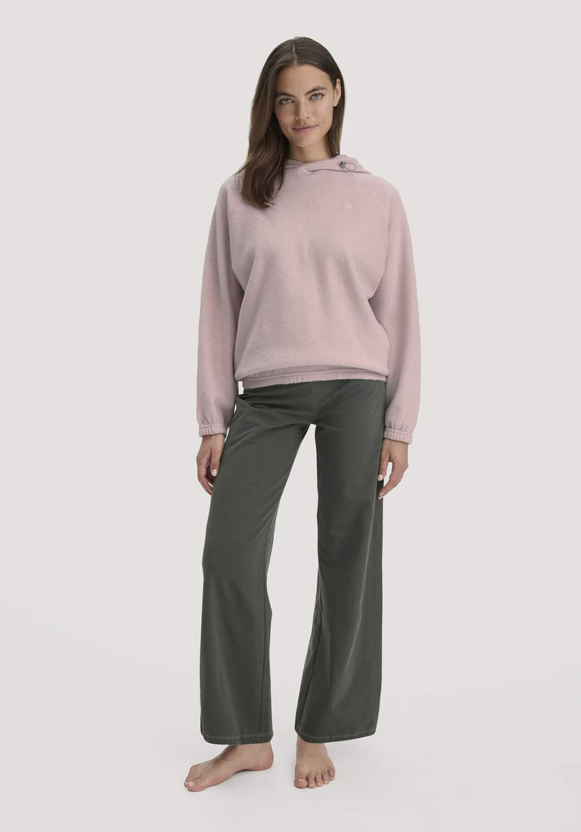 Oversize-Hoodie aus Softfleece-Baumwolle