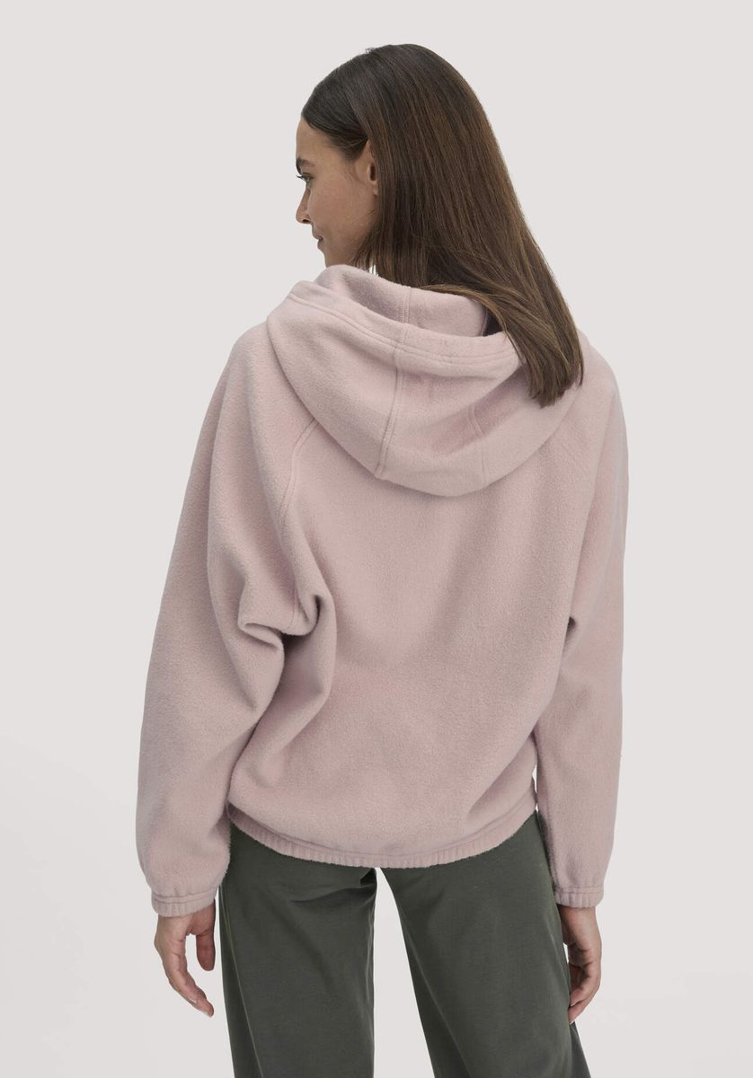 Oversize-Hoodie aus Softfleece-Baumwolle