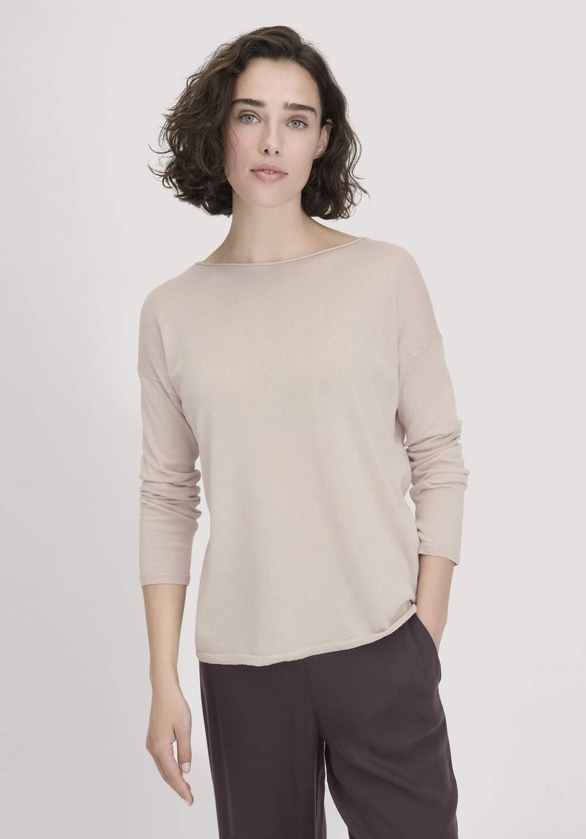 Fließender Oversize-Strickpullover