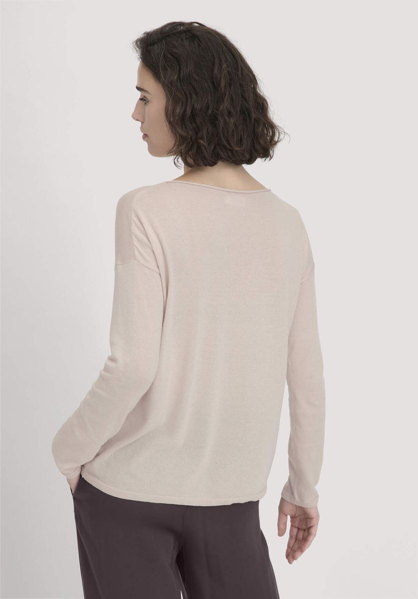 Fließender Oversize-Strickpullover