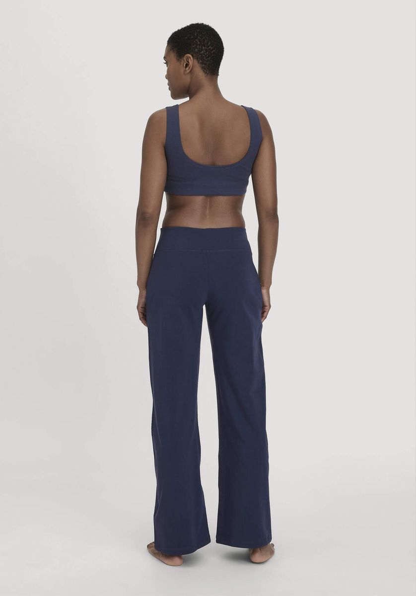 Loungewear-Hose mit geradem Bein