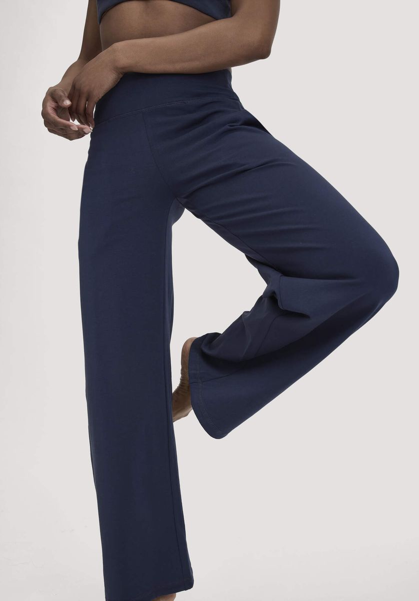 Loungewear-Hose mit geradem Bein