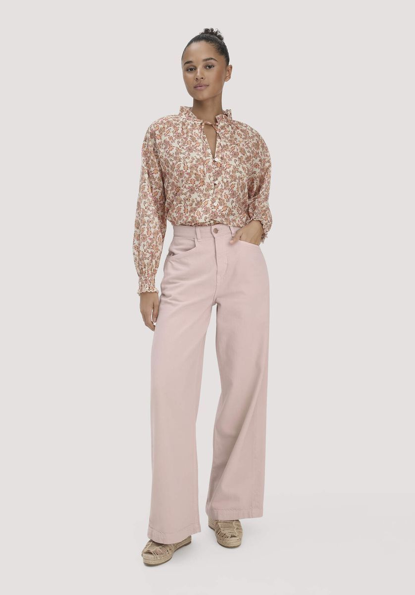 Paisley-Print Bluse aus Bio-Baumwolle