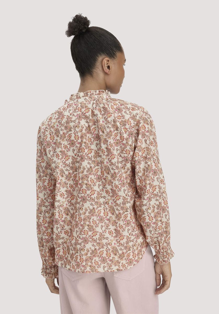 Paisley-Print Bluse aus Bio-Baumwolle