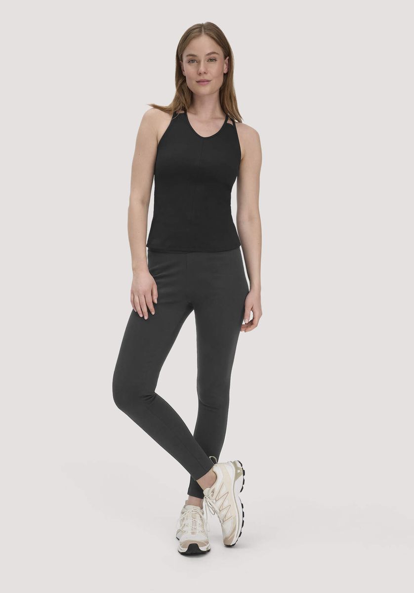Eng anliegendes Bio-Baumwoll Sporttop