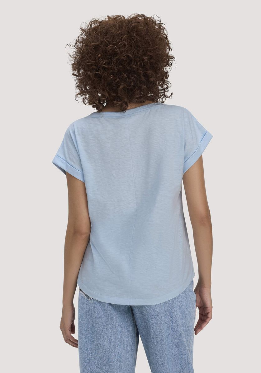 Lässiges Slub-T-Shirt aus Bio-Baumwolle