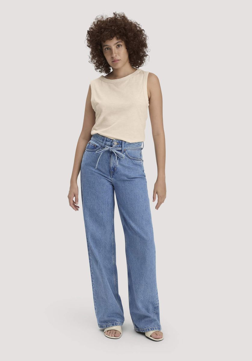 Minimalistisches Slub-Jersey Tank-Top