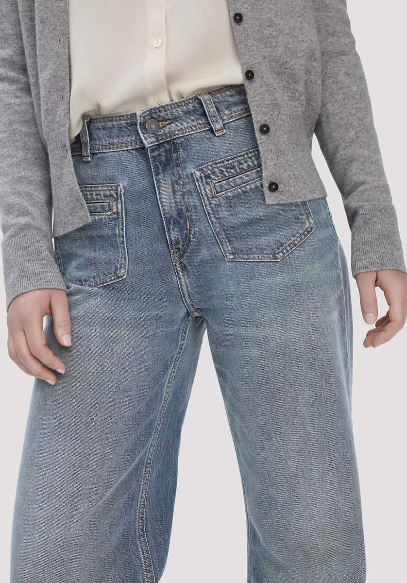 Relaxed Straight-Leg Bio-Jeans
