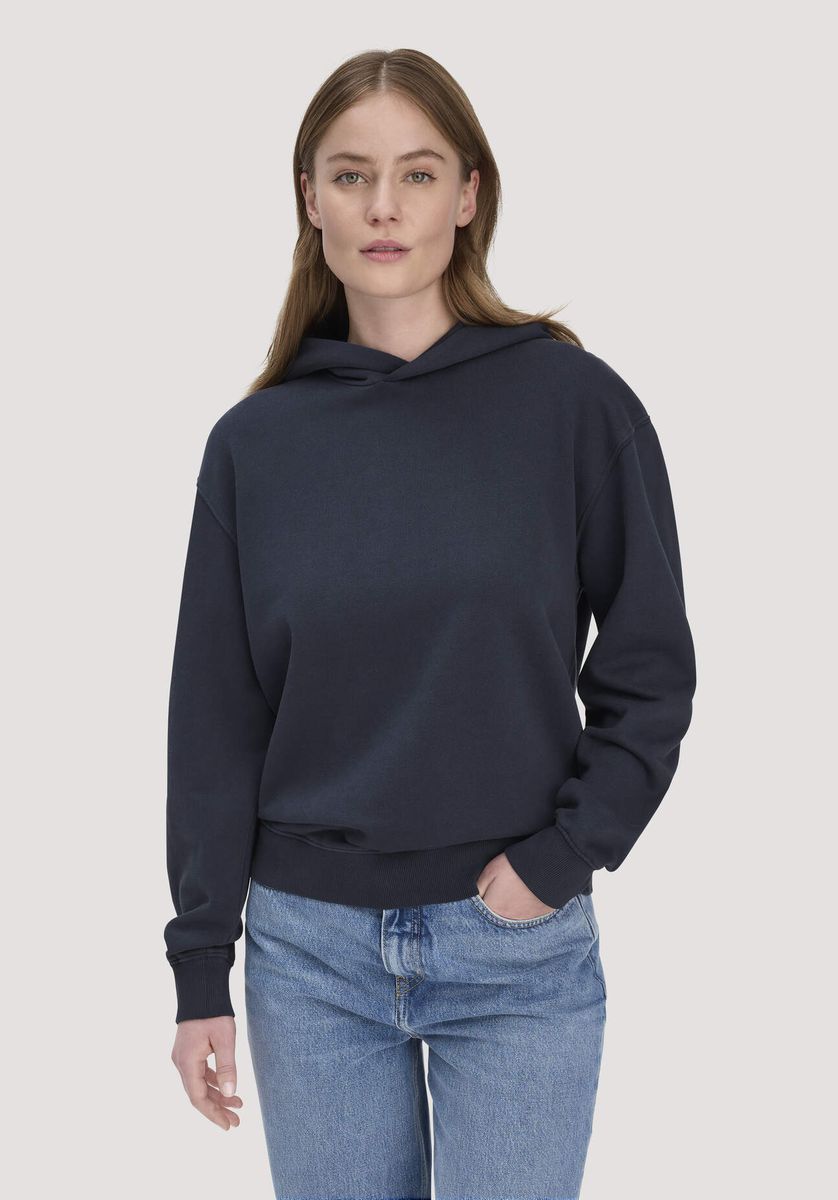 Minimalistischer Relaxter Bio-Baumwoll-Hoodie