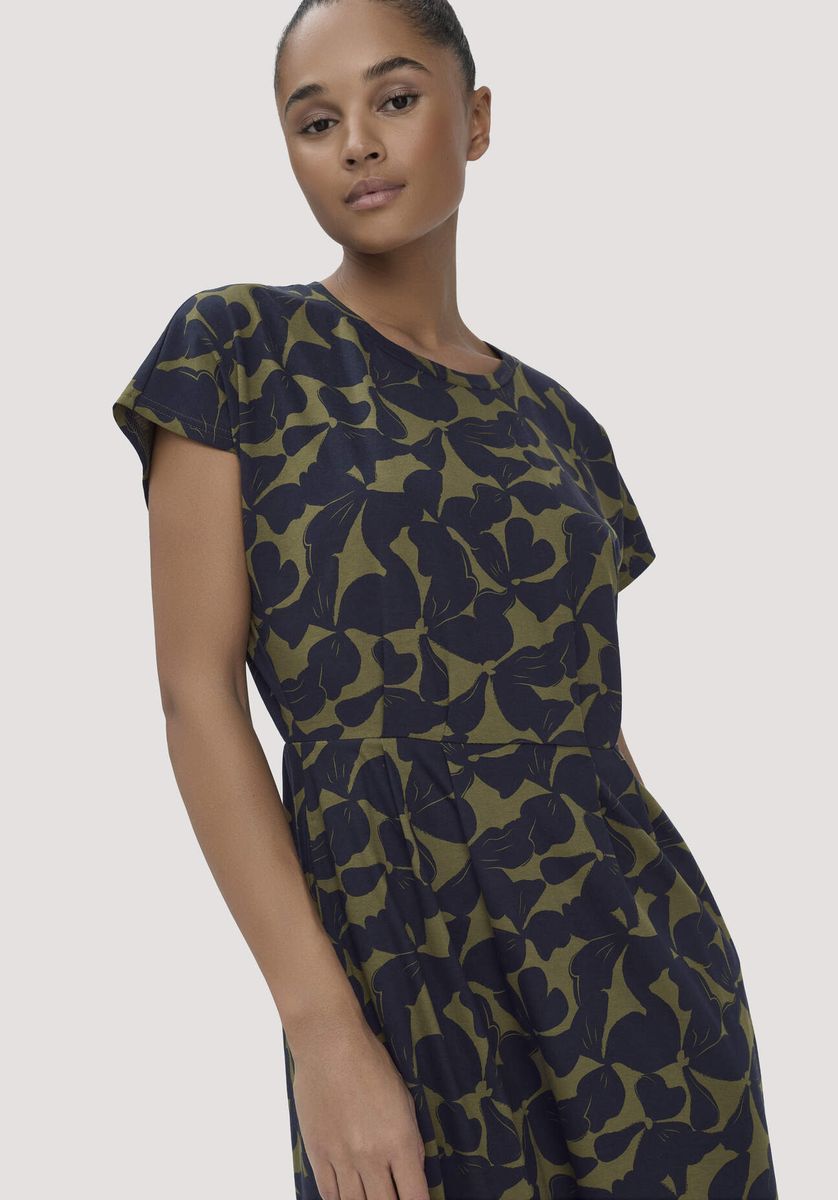 Maxikleid aus Bio-Baumwolle mit Print