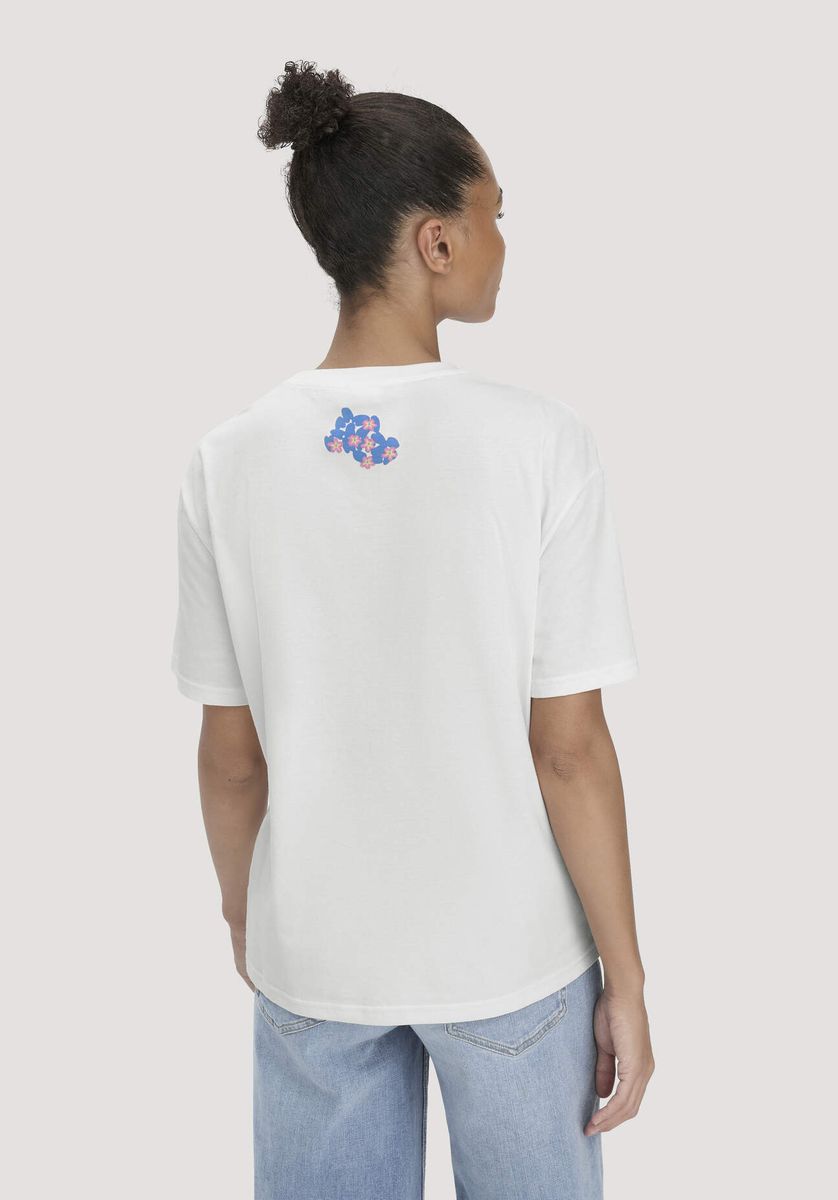 Oversize-T-Shirt mit Seerosen-Grafik
