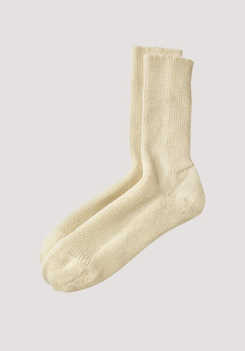 Kuschelige Bio-Merinowollsocken