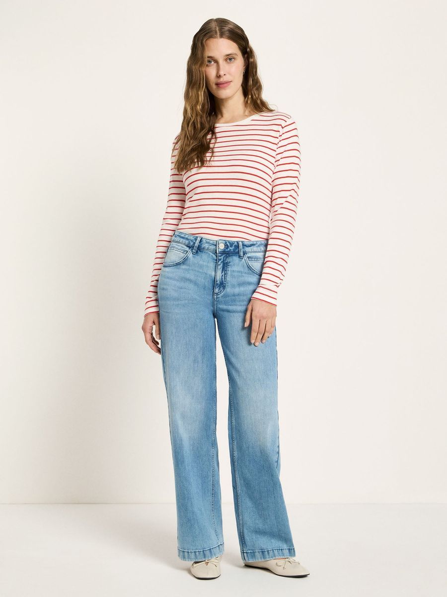 Klassische Marlene-Jeans aus Bio-Denim