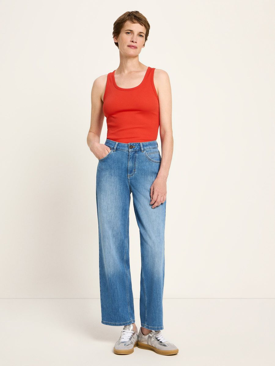 Relaxed Jeans mit geradem Bein