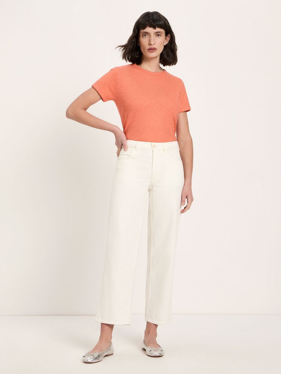 Zeitlose Hose mit geradem Bein