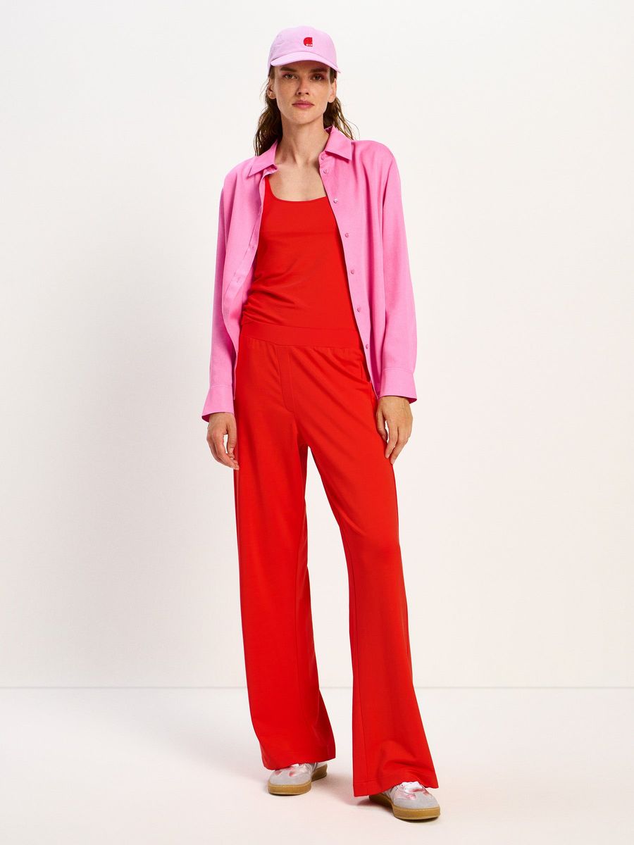 Fließende Marlenehose aus Tencel