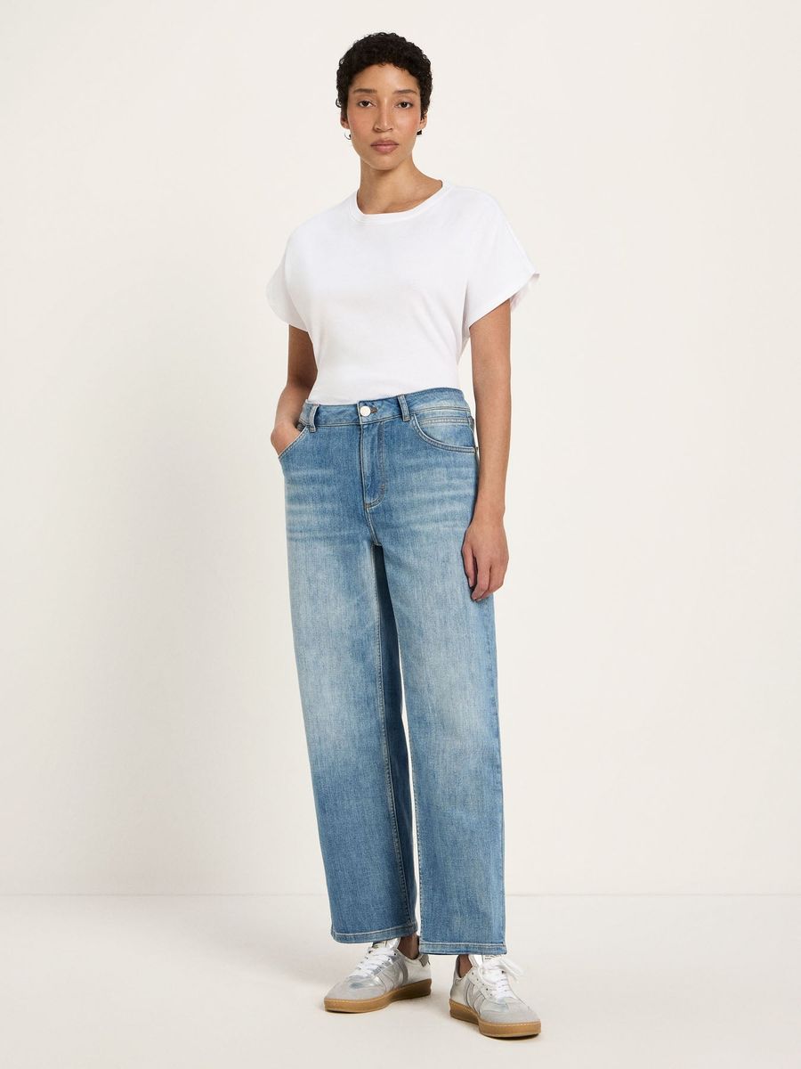 Relaxed Jeans mit geradem Bein