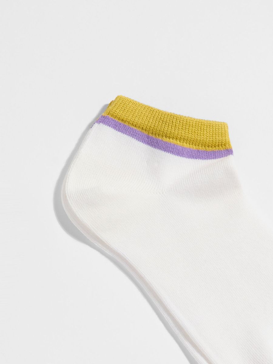 Sportliche Sneaker-Socken aus Baumwolle
