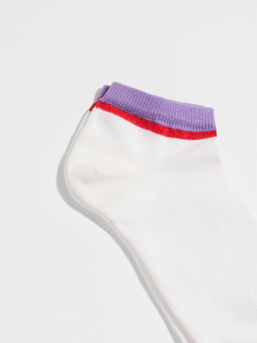 Sportliche Bio-Baumwolle Sneaker-Socken