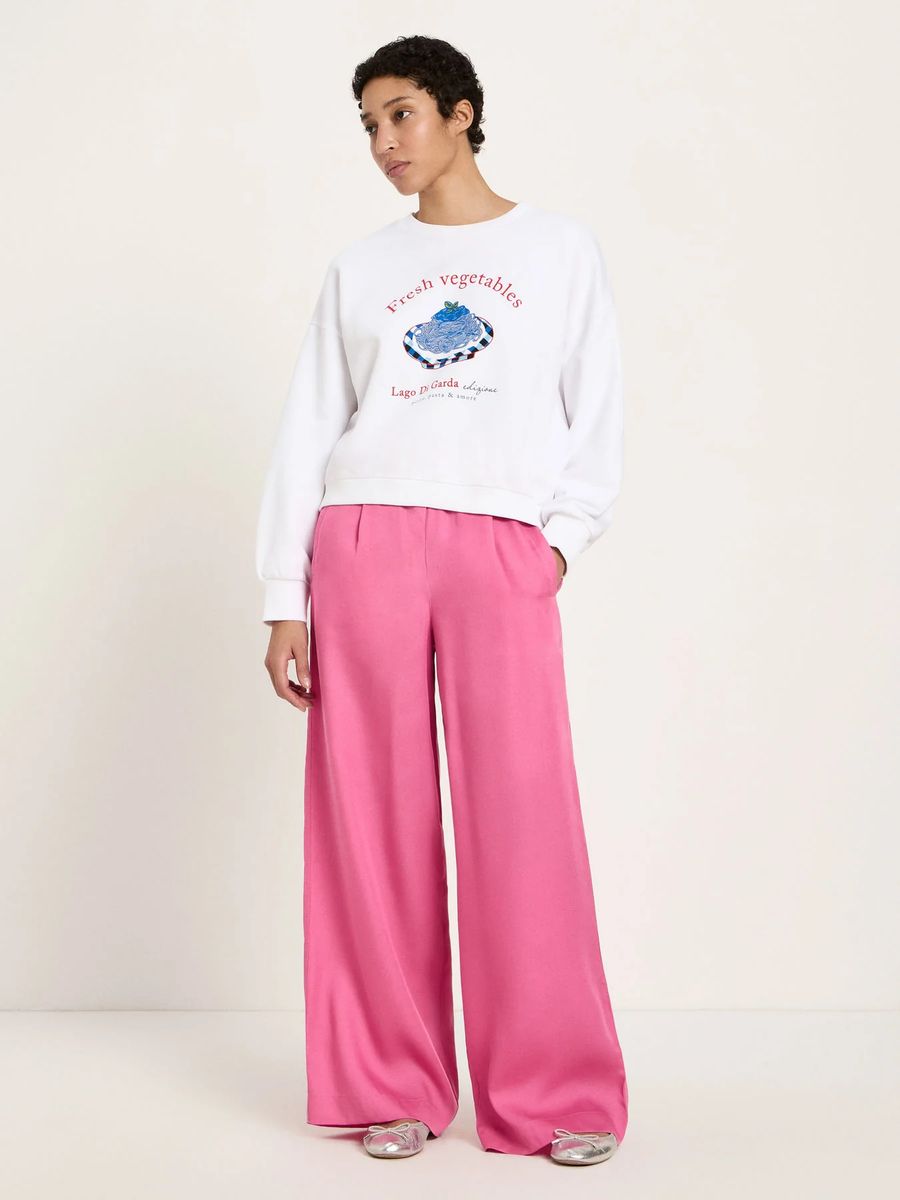 Statement-Sweatshirt mit Grafik-Print