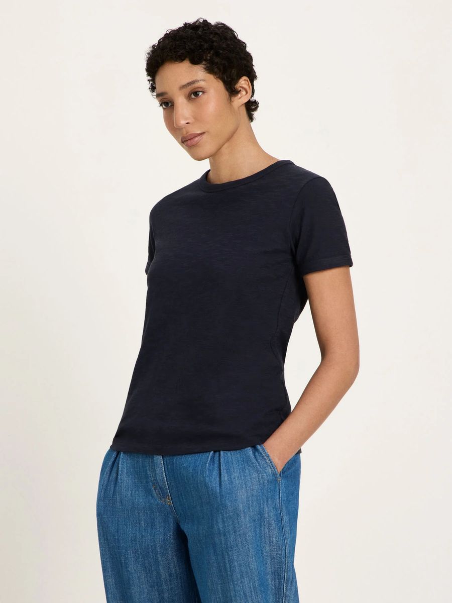 Essentielles Slub-Cotton T-Shirt