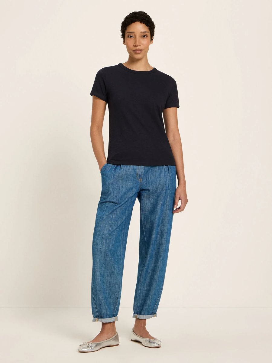 Essentielles Slub-Cotton T-Shirt