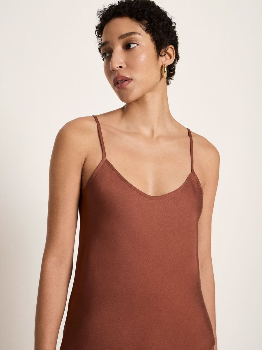 Minimalistisches Camisole-Top aus Tencel