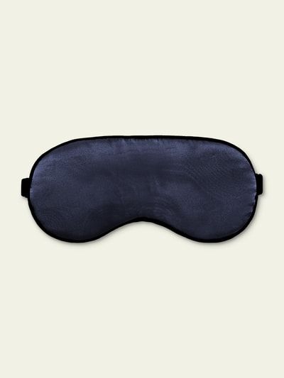 Gepolsterte Schlafmaske aus reiner Seide