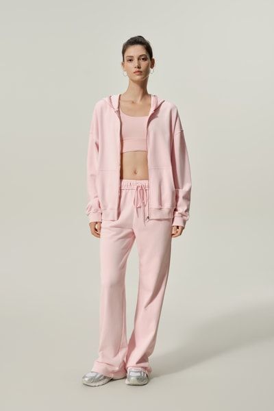 Übergroßer Seamflow Kapuzenpullover