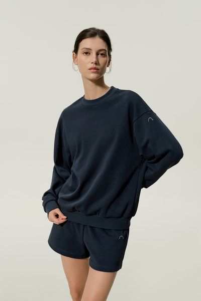 Seidenweicher Rundhalspullover