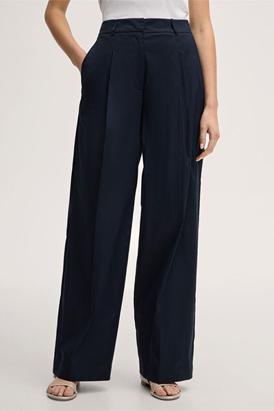 Marlene-Hose mit hohem Bund