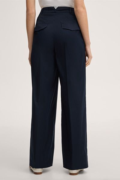 Marlene-Hose mit hohem Bund