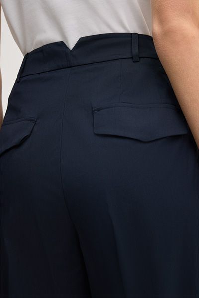 Marlene-Hose mit hohem Bund