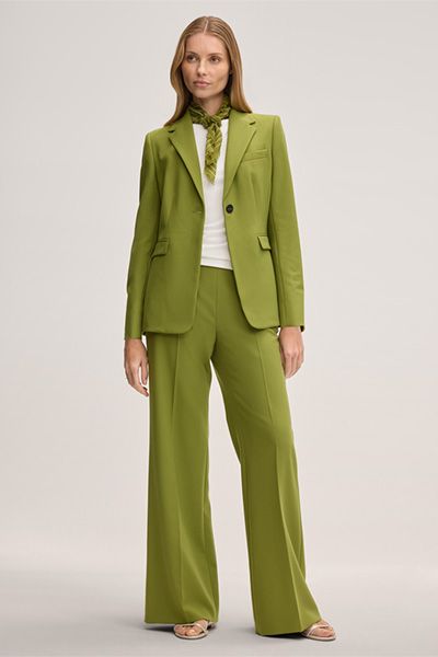 Elegante Marlenehose aus Crepe