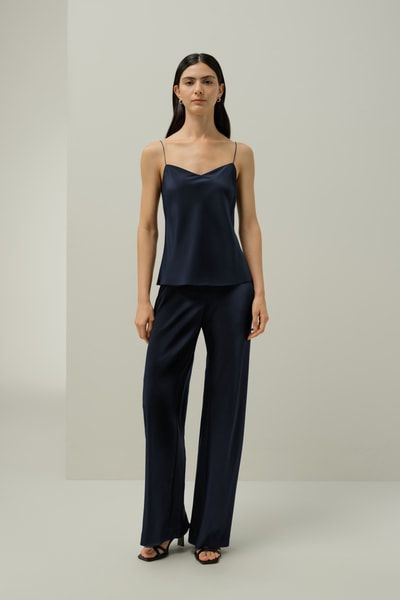Minimalistisches Seiden-Camisole-Top