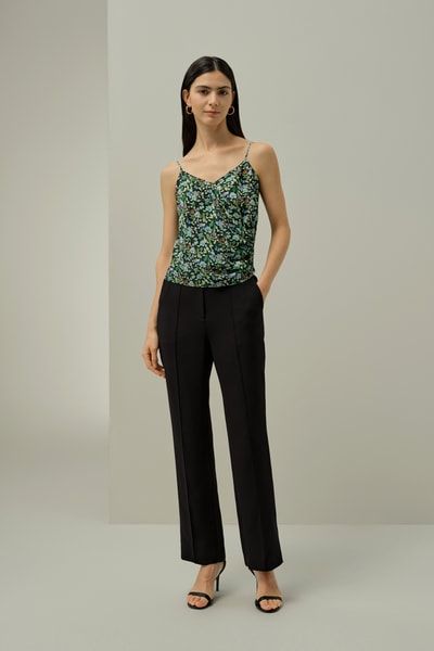 Floral-bedrucktes Camisole aus Liberty-Stoff