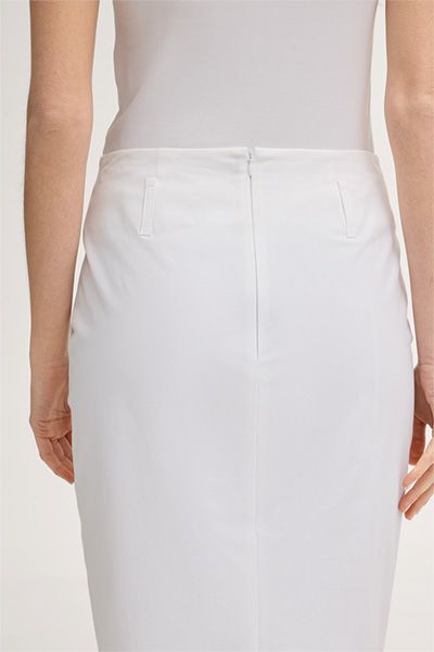 Taillierter Gabardine-Bleistiftrock