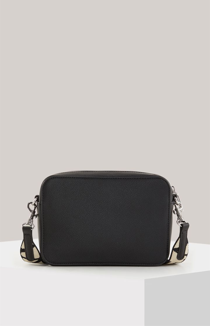 Genarbte Kamera-Tasche mit Logo-Riemen