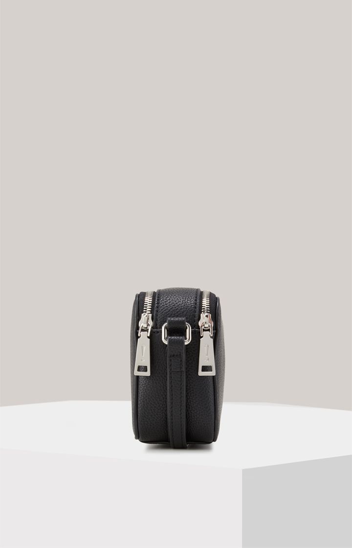 Strukturierte Kamera-Tasche in Lederoptik