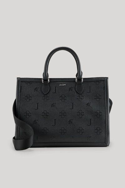 Henkeltasche mit Logo-Prägung