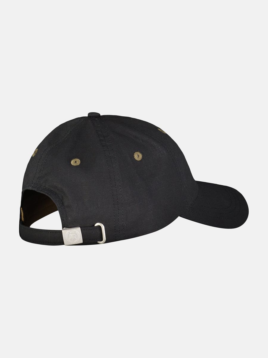 Baseballkappe aus Baumwolle mit Emblem