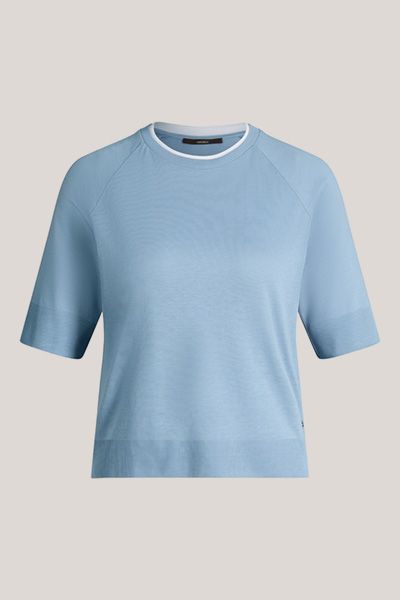Kurzärmeliges Raglan-Strickoberteil