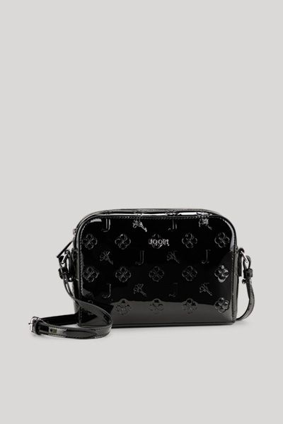 Glänzende Kamera-Tasche mit Logo-Prägung