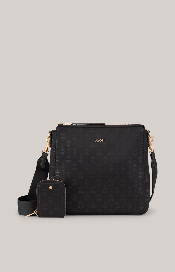 Jasmina Schultertasche mit Logo-Prägung