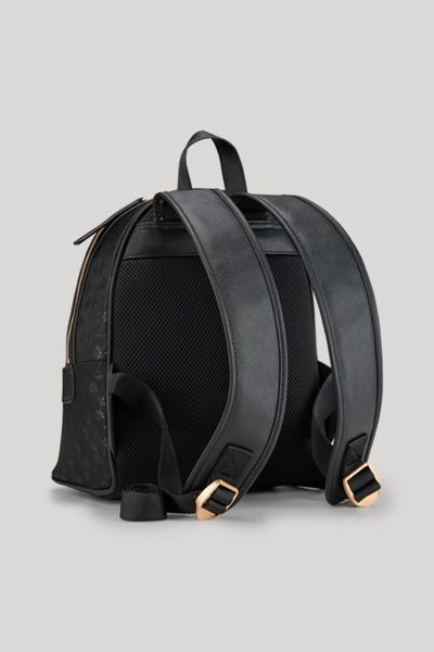 Minimalistischer Nylon-Rucksack mit Logoprägung