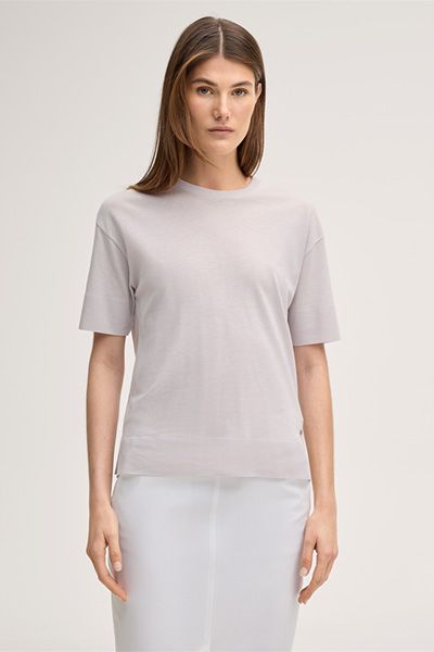 Fließendes T-Shirt aus Lyocell-Baumwolle