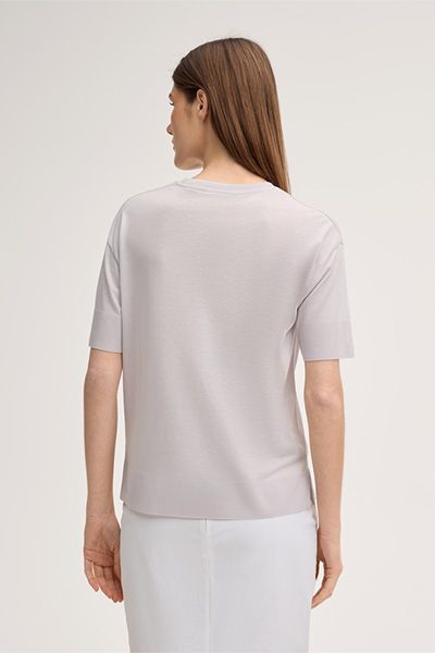 Fließendes T-Shirt aus Lyocell-Baumwolle