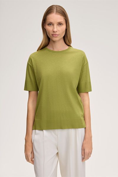 Relaxed T-Shirt aus Lyocell-Baumwolle